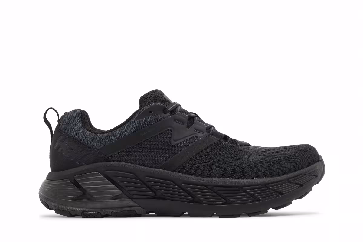 HOKA Gaviota 2 Wide Black Dark Shadow, view 2