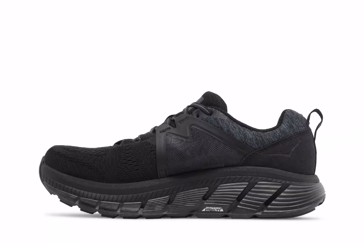 HOKA Gaviota 2 Wide Black Dark Shadow, view 4