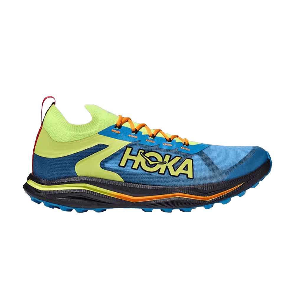 HOKA Zinal 2 Diva Blue Lettuce