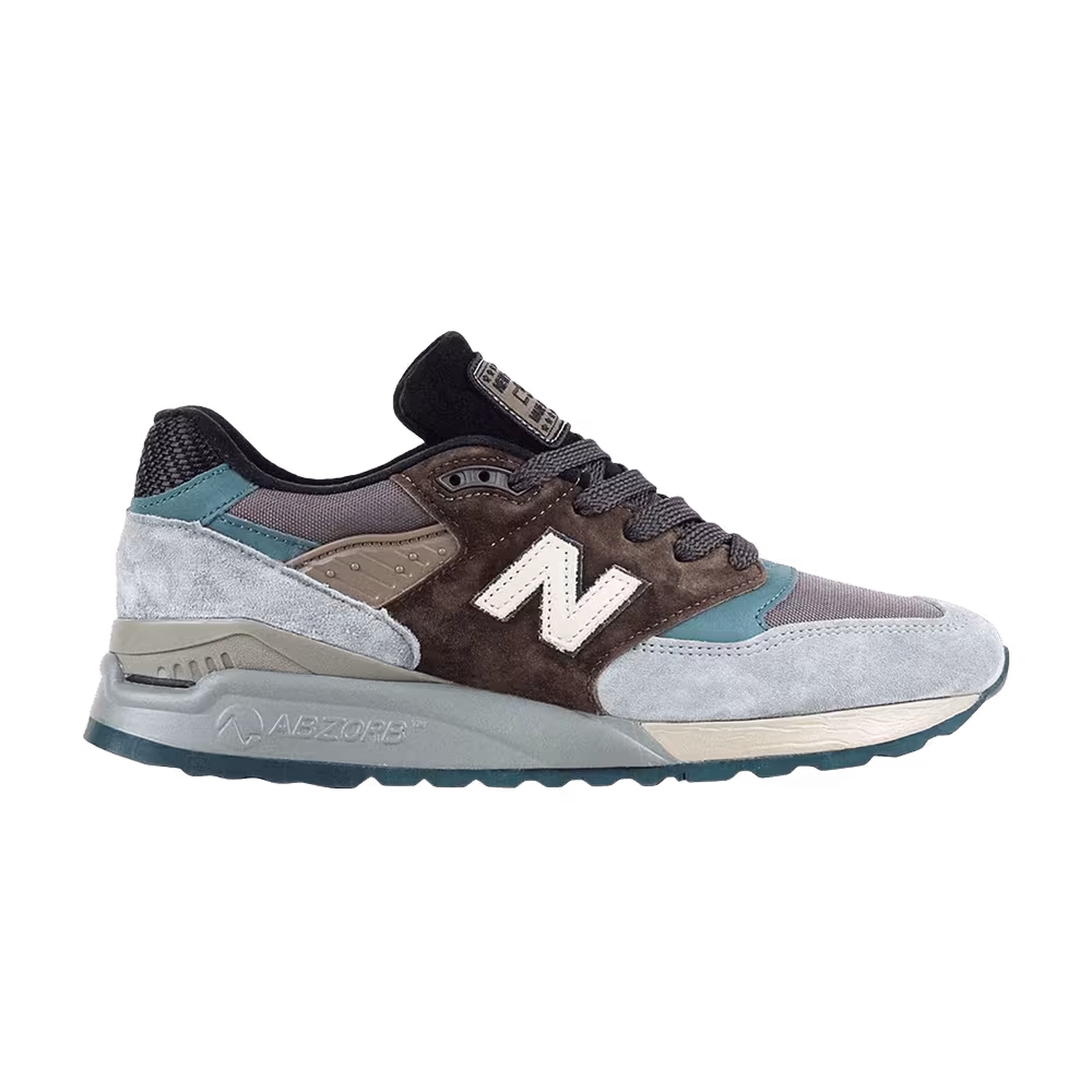 New Balance 998 Made in USA Brown Teal