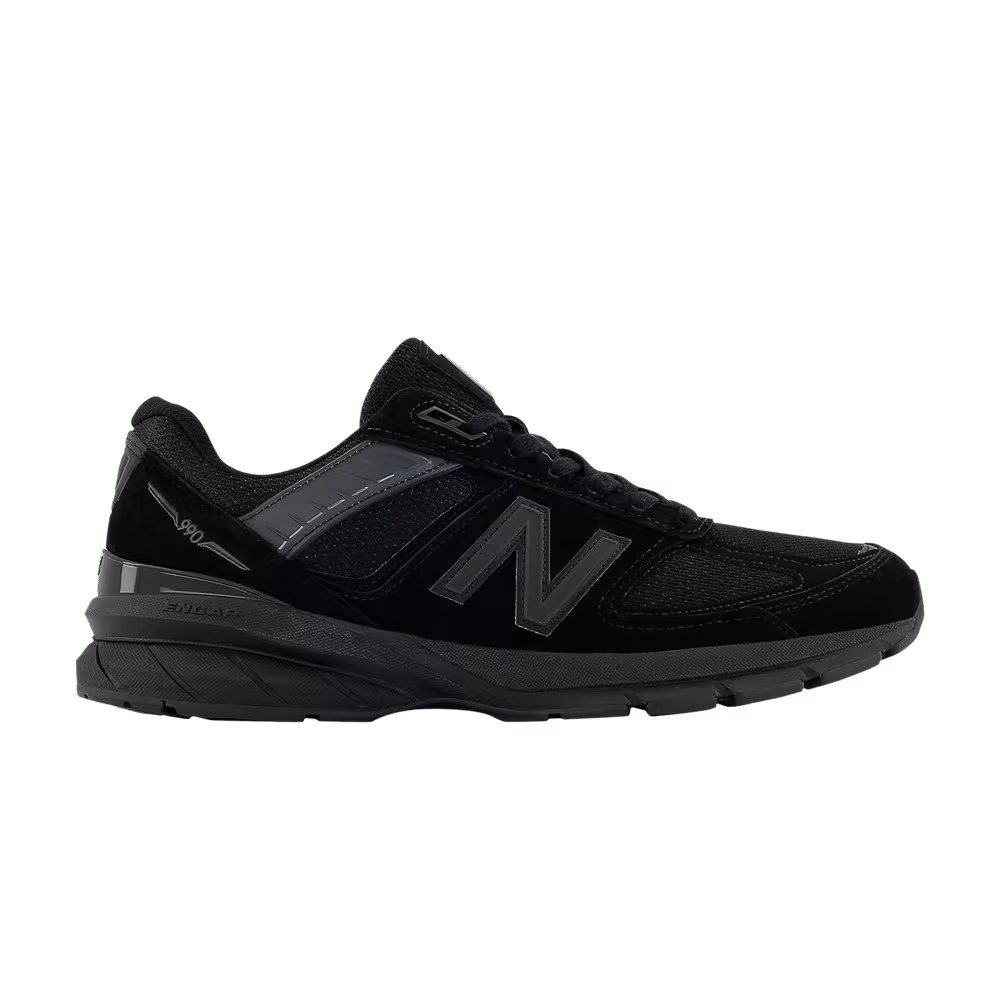 New Balance 990v5 Made in USA 4E Wide Triple Black