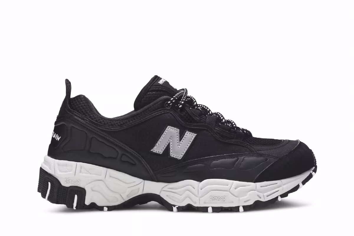 New Balance 801 Black Silver, view 2
