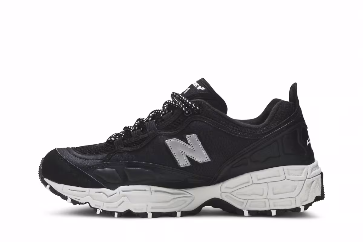 New Balance 801 Black Silver, view 4