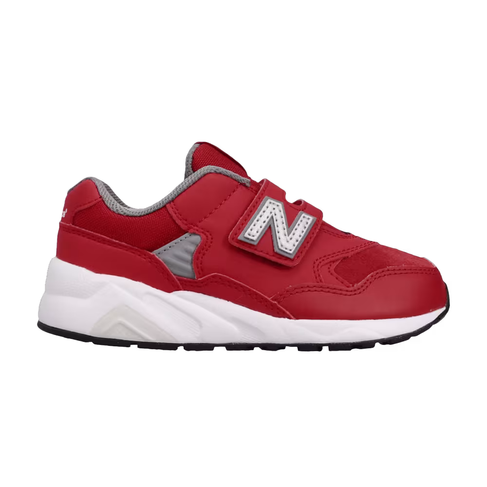 New Balance 580 Kids Wide Red White Silver