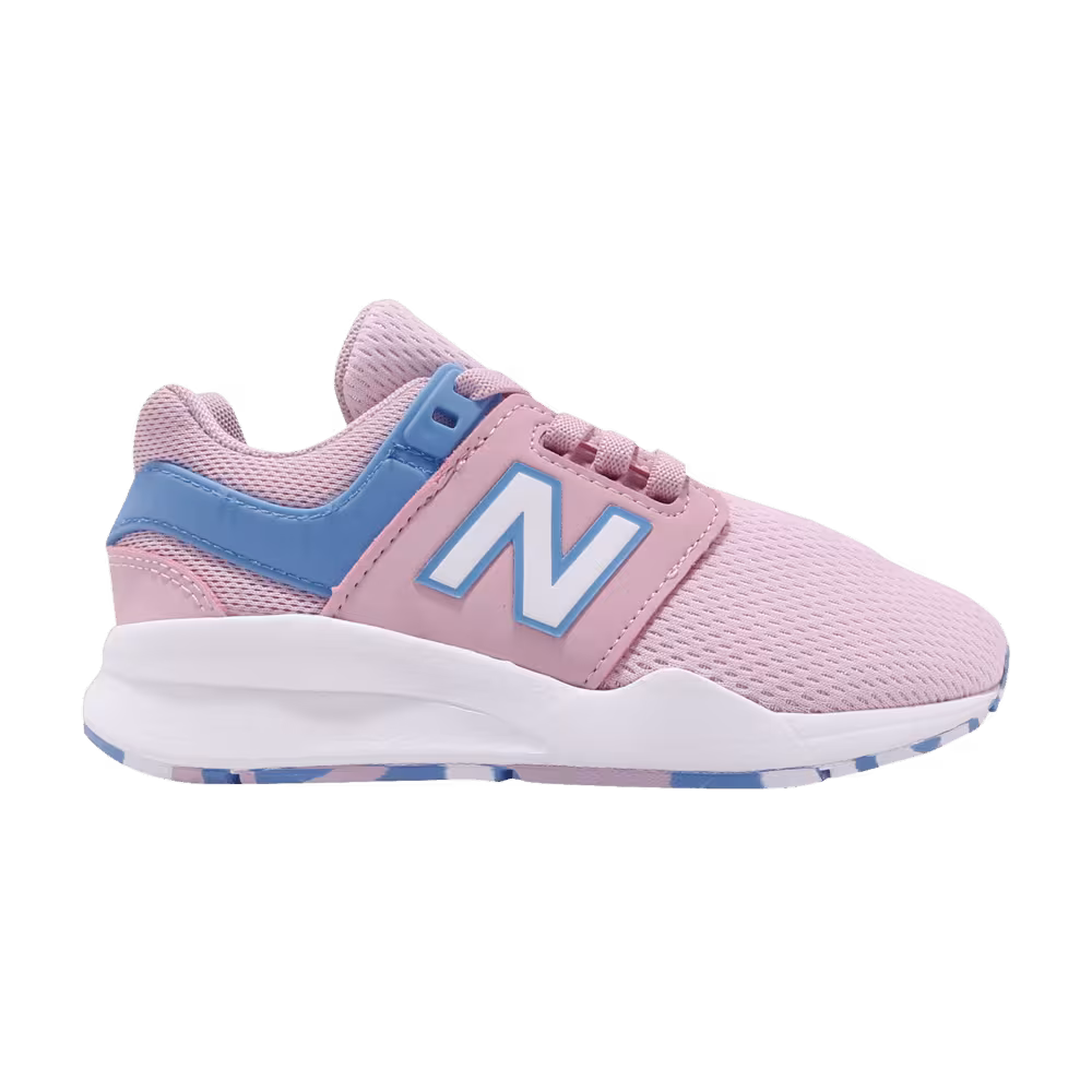 New Balance 247 Little Kids Wide Pink Blue White