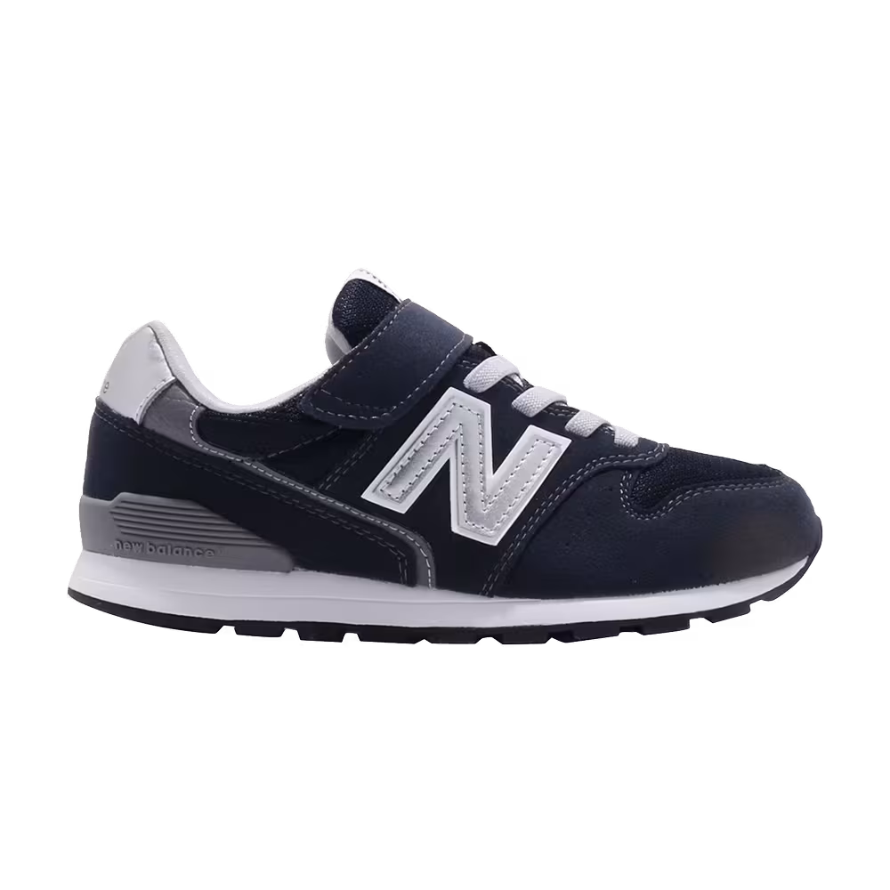 New Balance 996 Kids Wide Navy Silver
