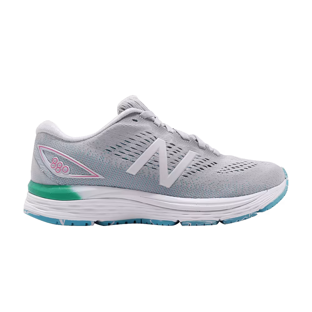 New Balance Women's 880 Wide Grey White