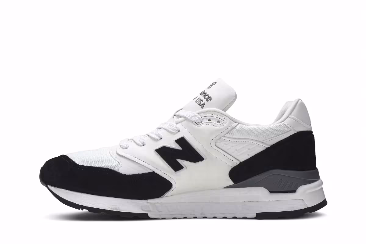 New Balance 998 Made in USA Nimbus Cloud Black, view 4