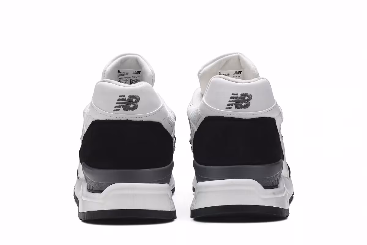 New Balance 998 Made in USA Nimbus Cloud Black, view 7