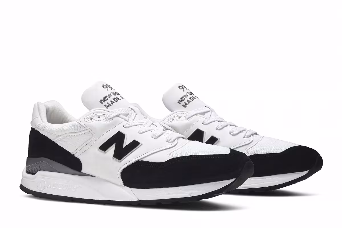 New Balance 998 Made in USA Nimbus Cloud Black, view 9
