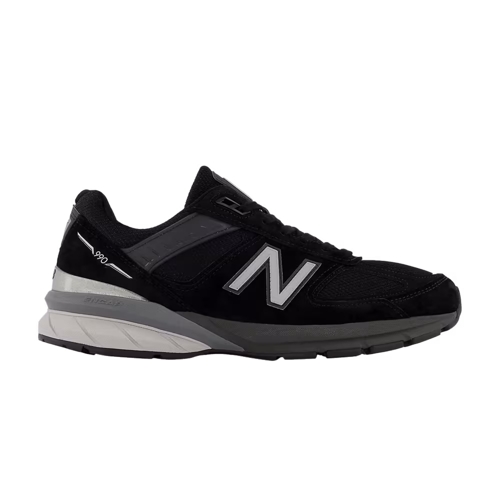 New Balance 990v5 Made In USA 6E Wide Black