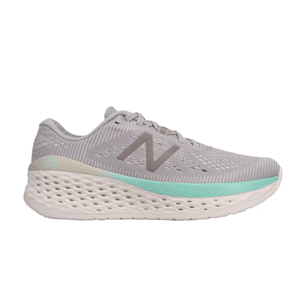 New Balance Women's Fresh Foam More Wide Grey Green