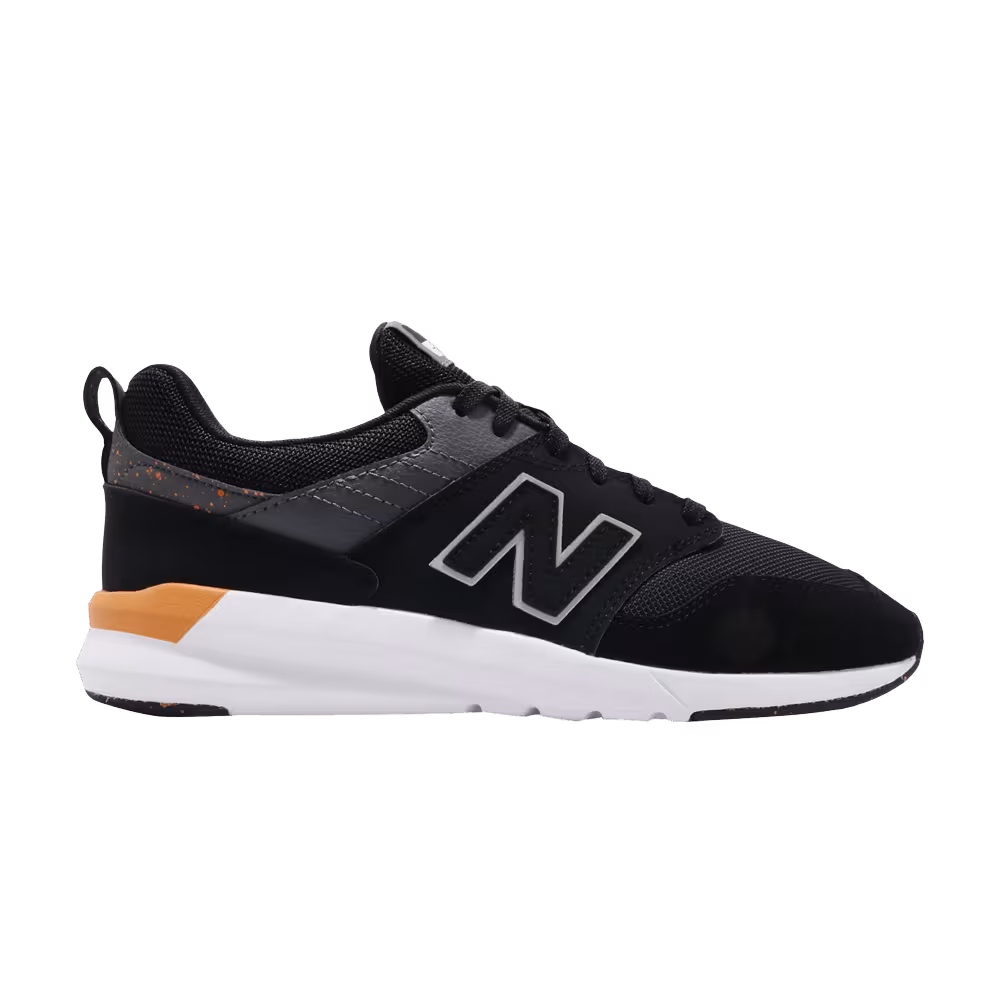 New Balance 009 Black Grey Yellow