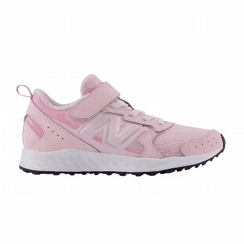 New Balance Fresh Foam 650 Bungee Lace Top Strap Big Kid Wide 'Light Raspberry'