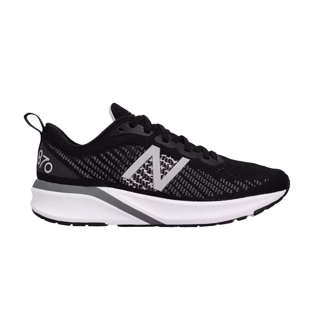 New Balance Women's 870 Wide Black White