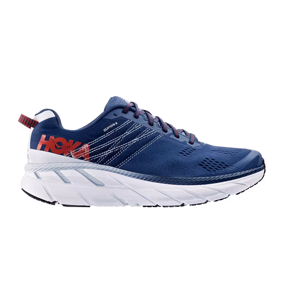 HOKA Clifton 6 Ensign Blue Plein Air
