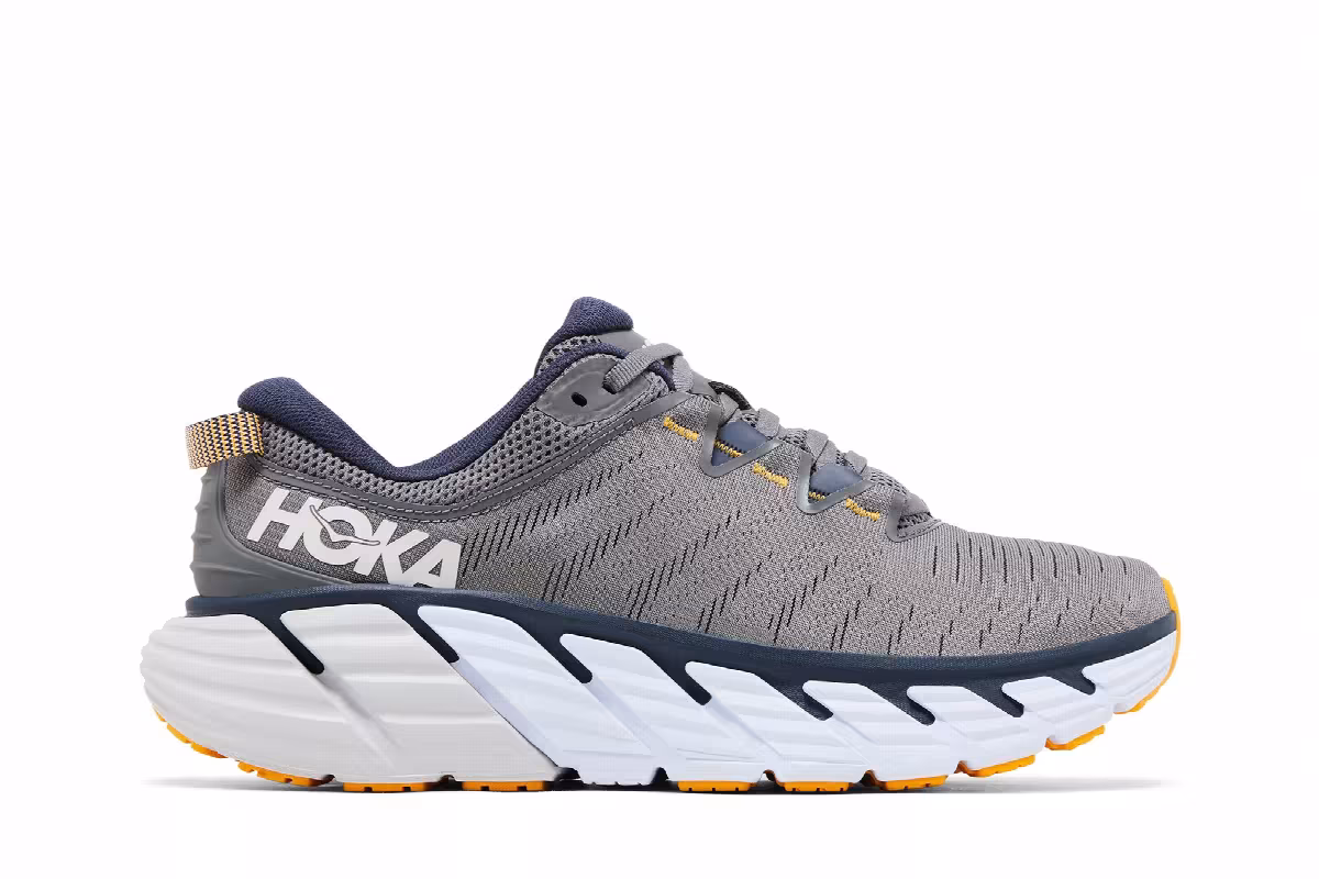 HOKA Gaviota 3 Charcoal Grey Ombre Blue, view 2