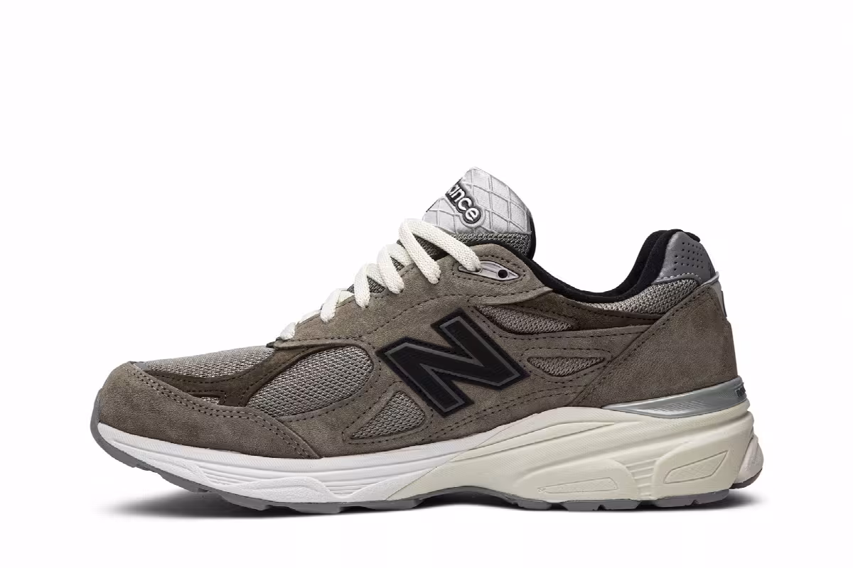JJJJound x New Balance 990v3 Made In USA Urban Grey, view 4