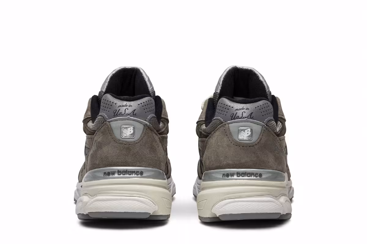 JJJJound x New Balance 990v3 Made In USA Urban Grey, view 7
