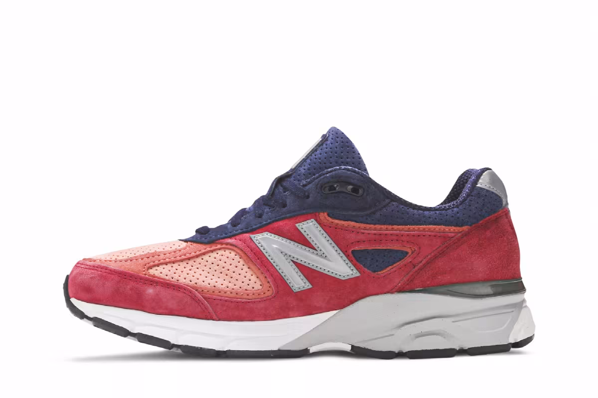New Balance 990v4 Made in USA Copper Rose, view 4