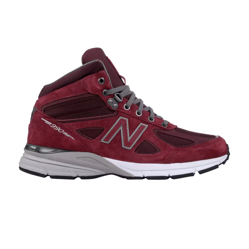 New Balance 990v4 Mid Made in USA Burgundy