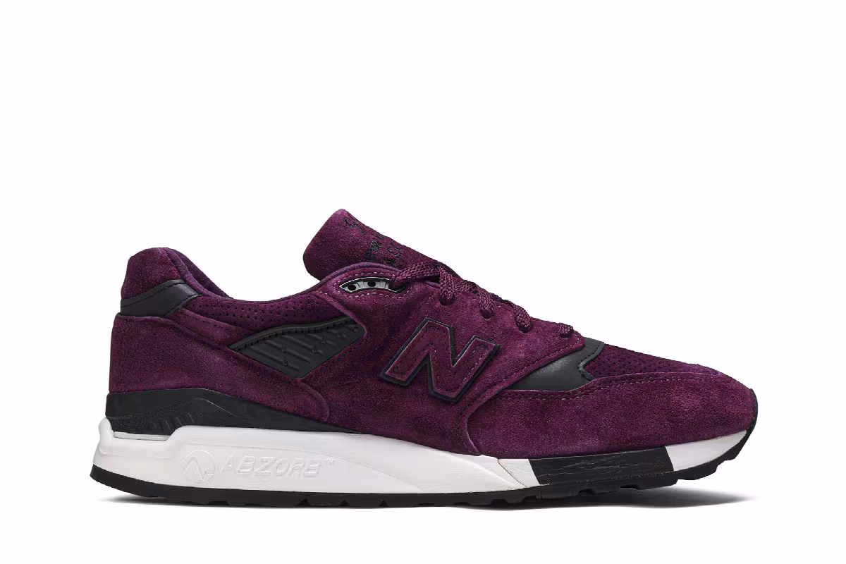 New Balance 998 Made in USA Color Spectrum - Imperial, view 2
