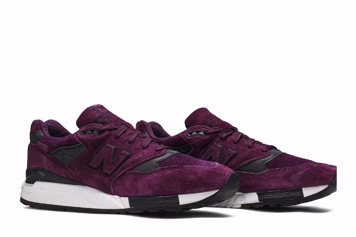 New Balance 998 Made in USA Color Spectrum - Imperial, view 9