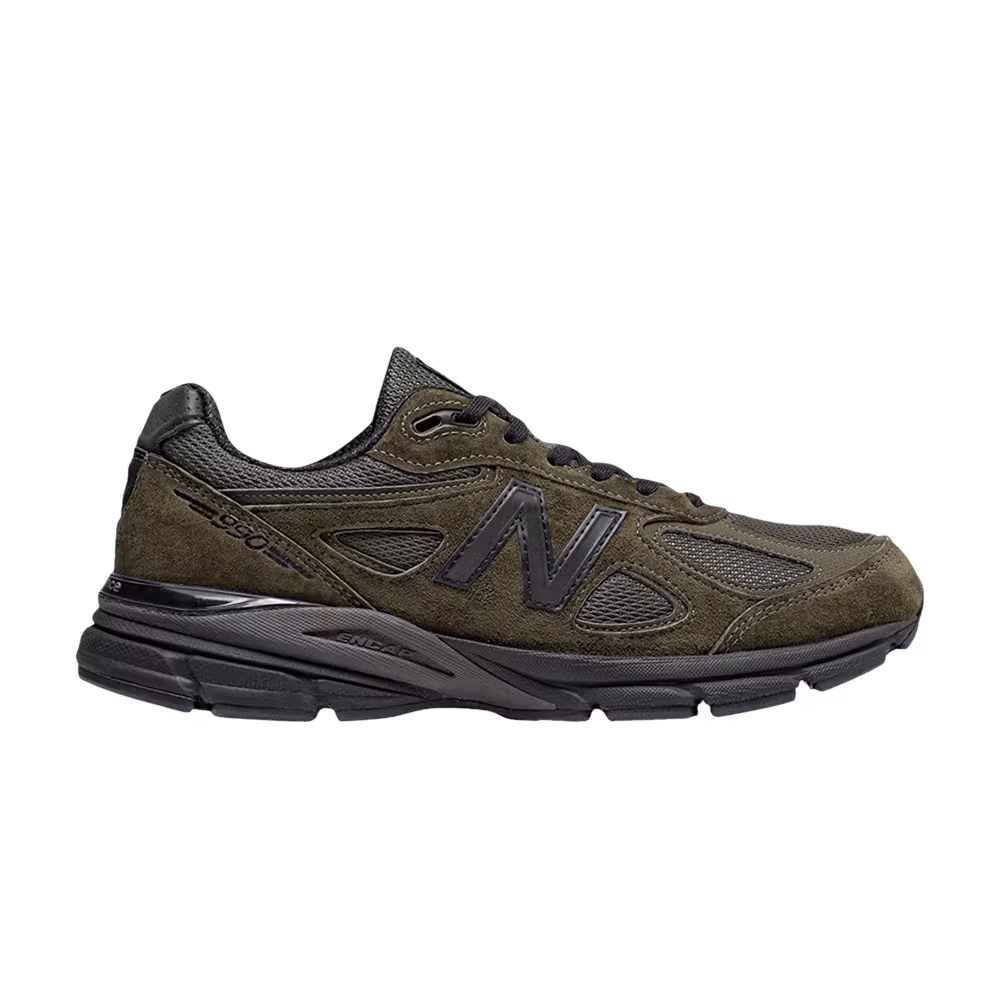 New Balance 990v4 Made in USA 2E Wide Military Green