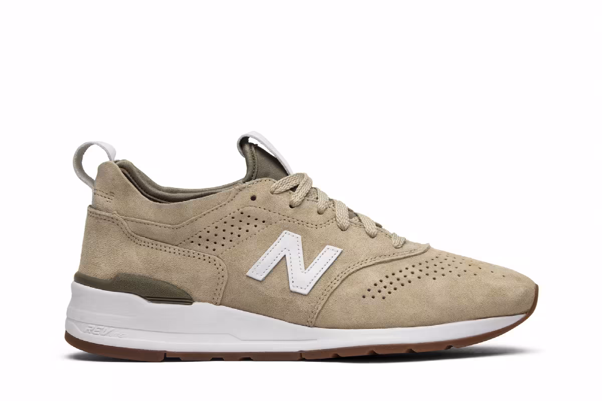 New Balance 997 Deconstructed Bone, view 2