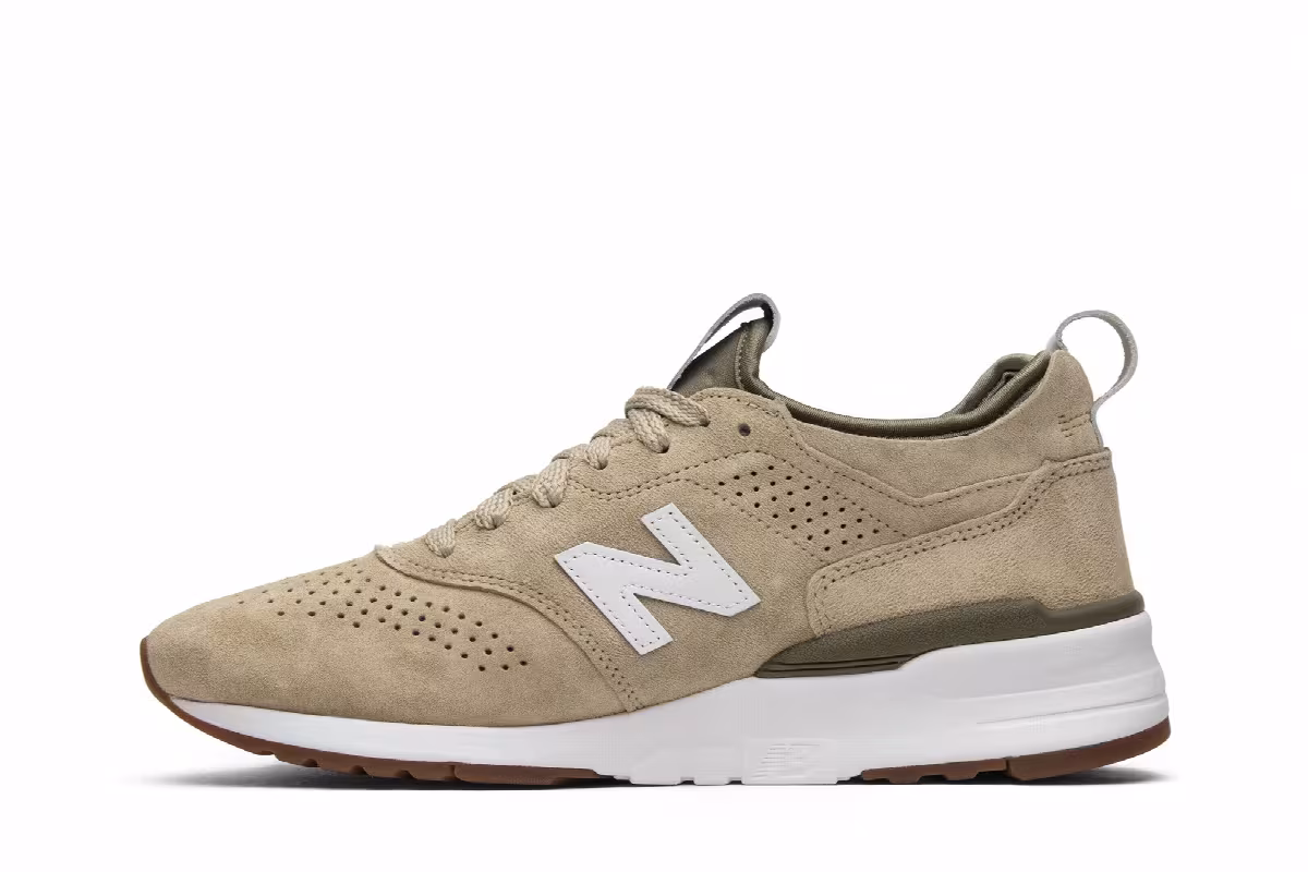 New Balance 997 Deconstructed Bone, view 4