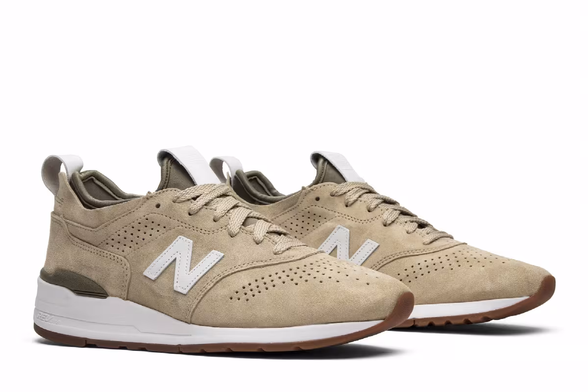 New Balance 997 Deconstructed Bone, view 9