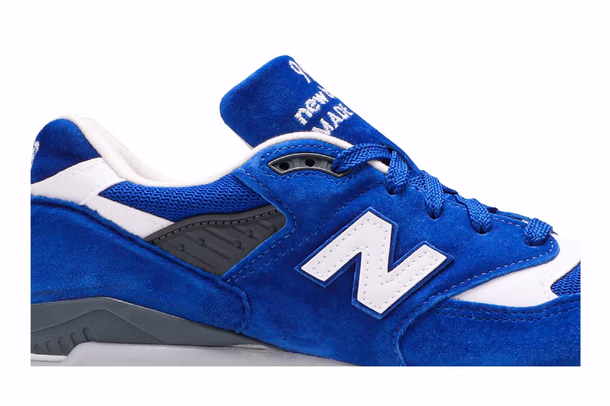 New Balance 998 Made in USA Suede Pack - Royal Blue, view 3