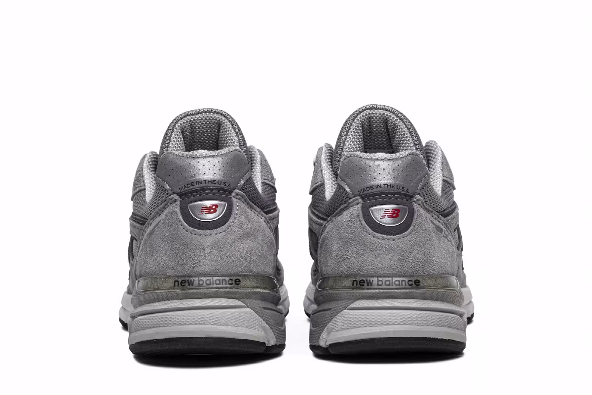 New Balance 990v4 Made In USA 2E Wide Castlerock, view 7