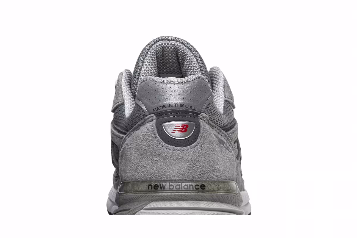 New Balance 990v4 Made In USA 2E Wide Castlerock, view 8