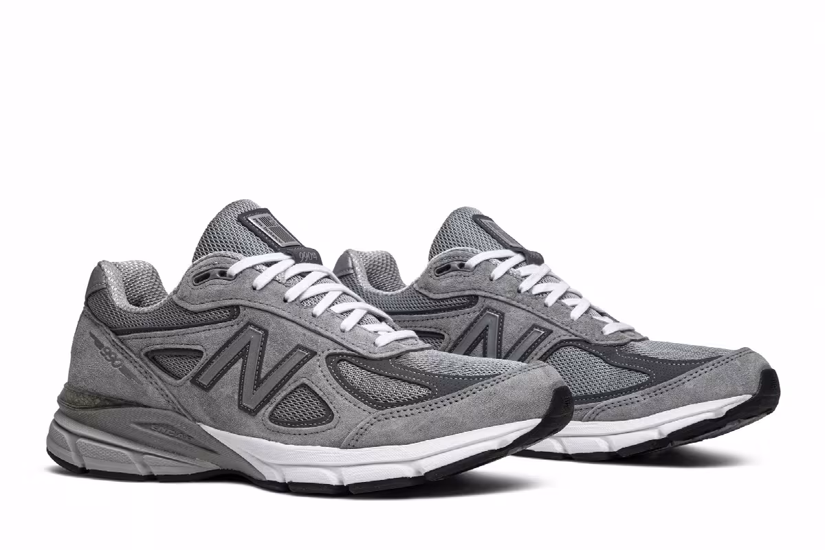 New Balance 990v4 Made In USA 2E Wide Castlerock, view 9