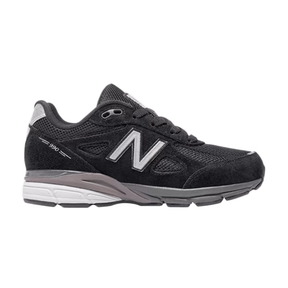New Balance 990v4 Kid Black Silver 2016