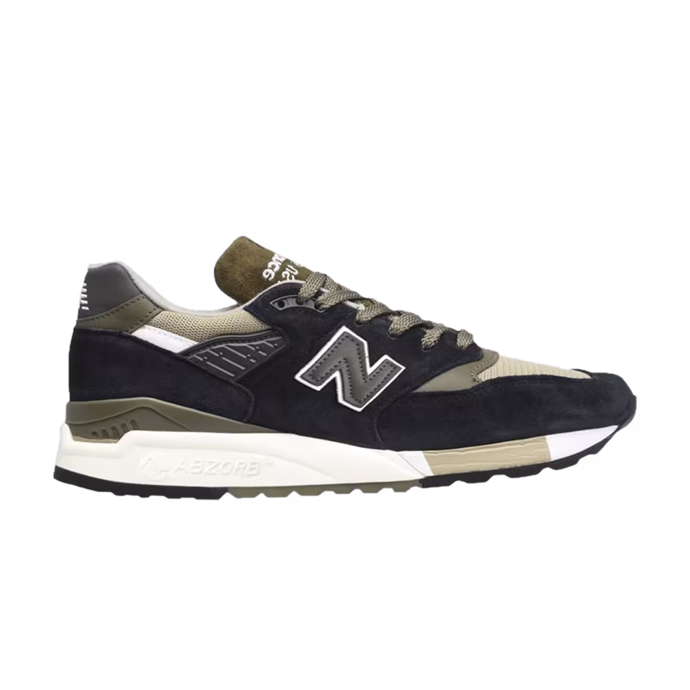 New Balance 998 Made in USA Navy Khaki