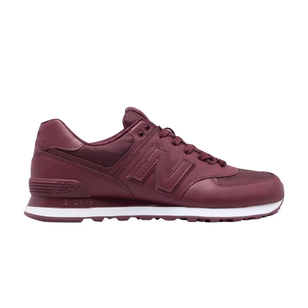 New Balance 574 Burgundy Flight Jacket