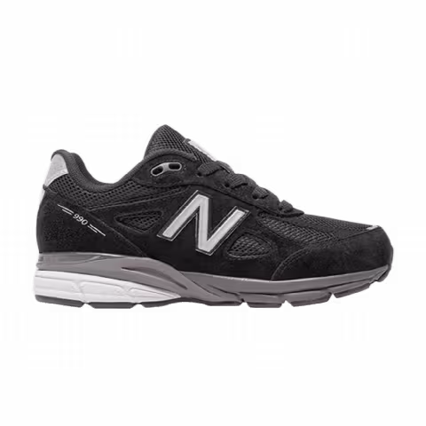 New Balance 990v4 Kid Wide 'Black Silver' 2016