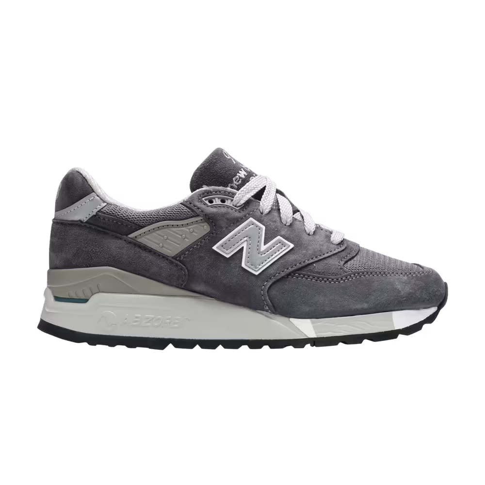 New Balance Women's 998 Made in USA Charcoal