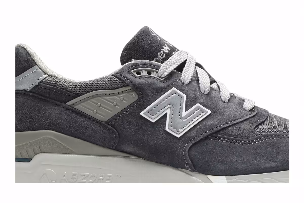 New Balance Women's 998 Made in USA Charcoal, view 3