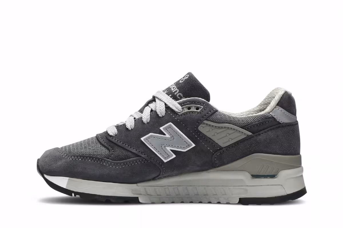 New Balance Women's 998 Made in USA Charcoal, view 4
