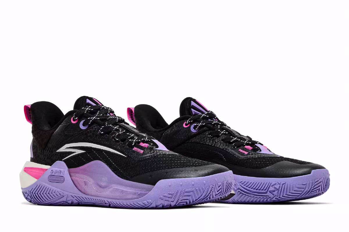 Anta Kai 1 Speed Black Midnight Purple, view 9