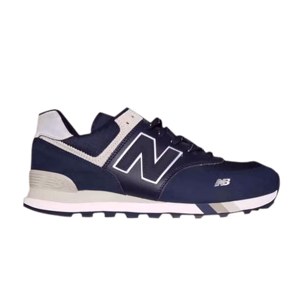 Shoe Palace x New Balance 574 Navy White