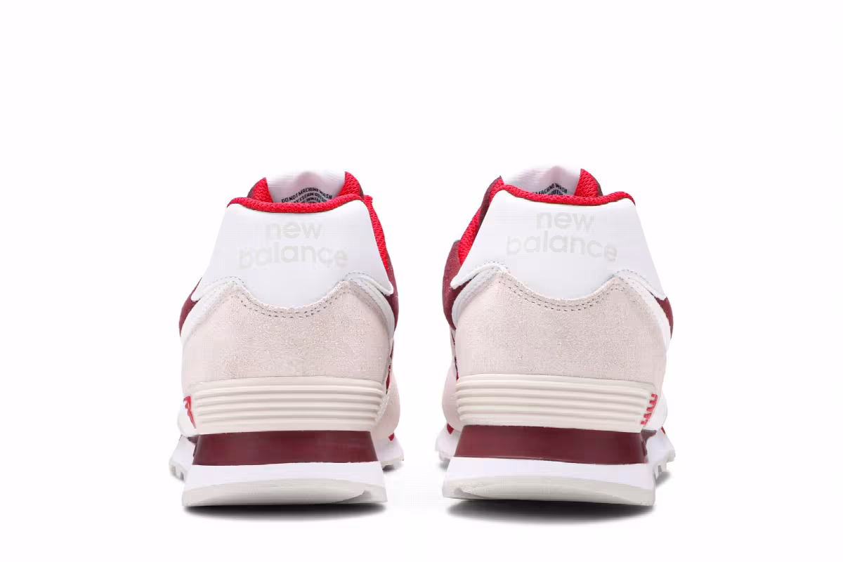 New Balance 574 Sky Lite Moonbeam Classic Burgundy, view 7