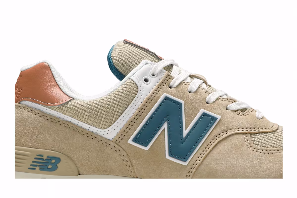 New Balance 574 Incense Faded Mahogany, view 3