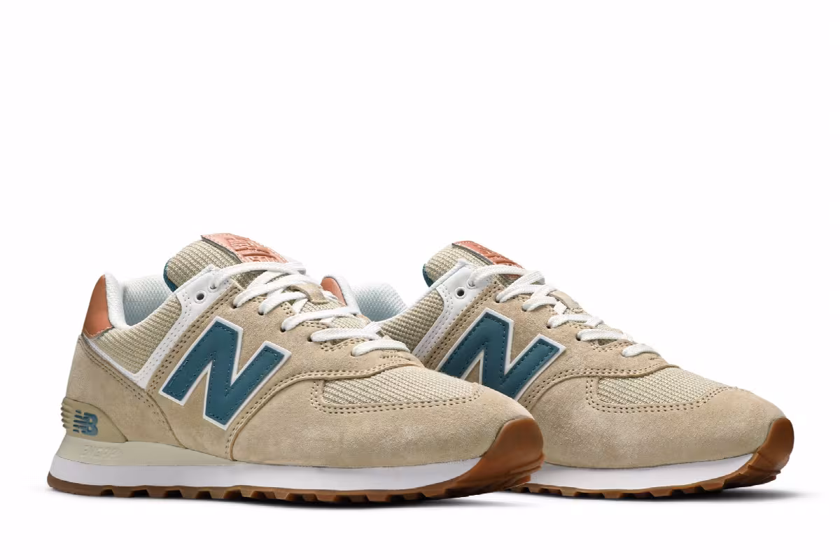 New Balance 574 Incense Faded Mahogany, view 9
