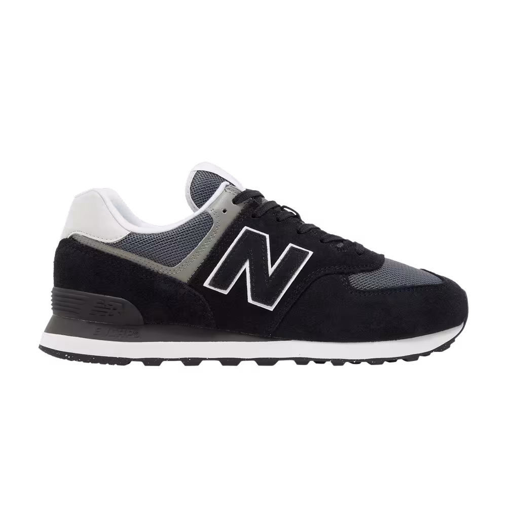 New Balance 574 Black Grey White