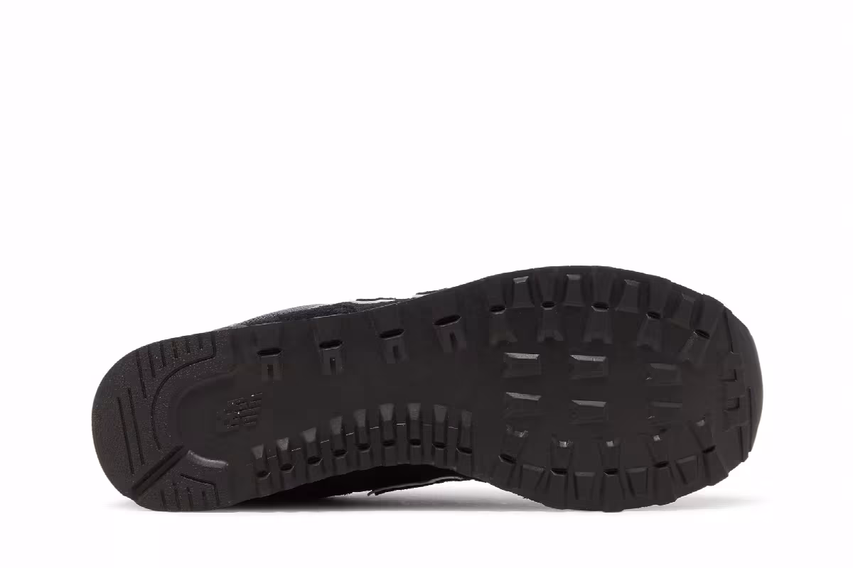New Balance 574 Black Grey White, view 5