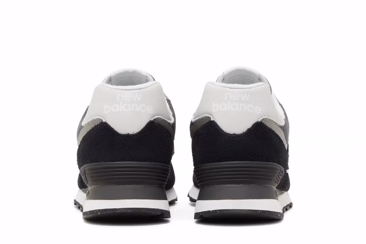 New Balance 574 Black Grey White, view 7